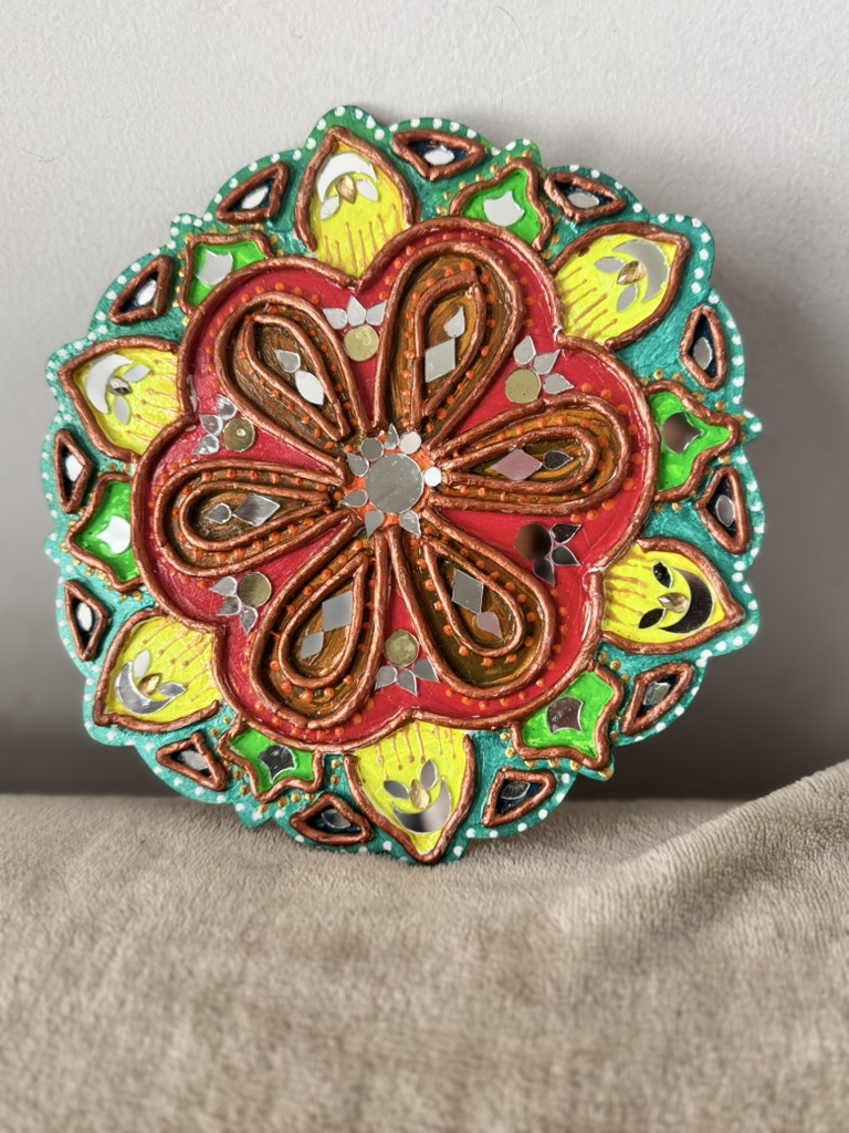 MDF Rangoli - Cutwork Design